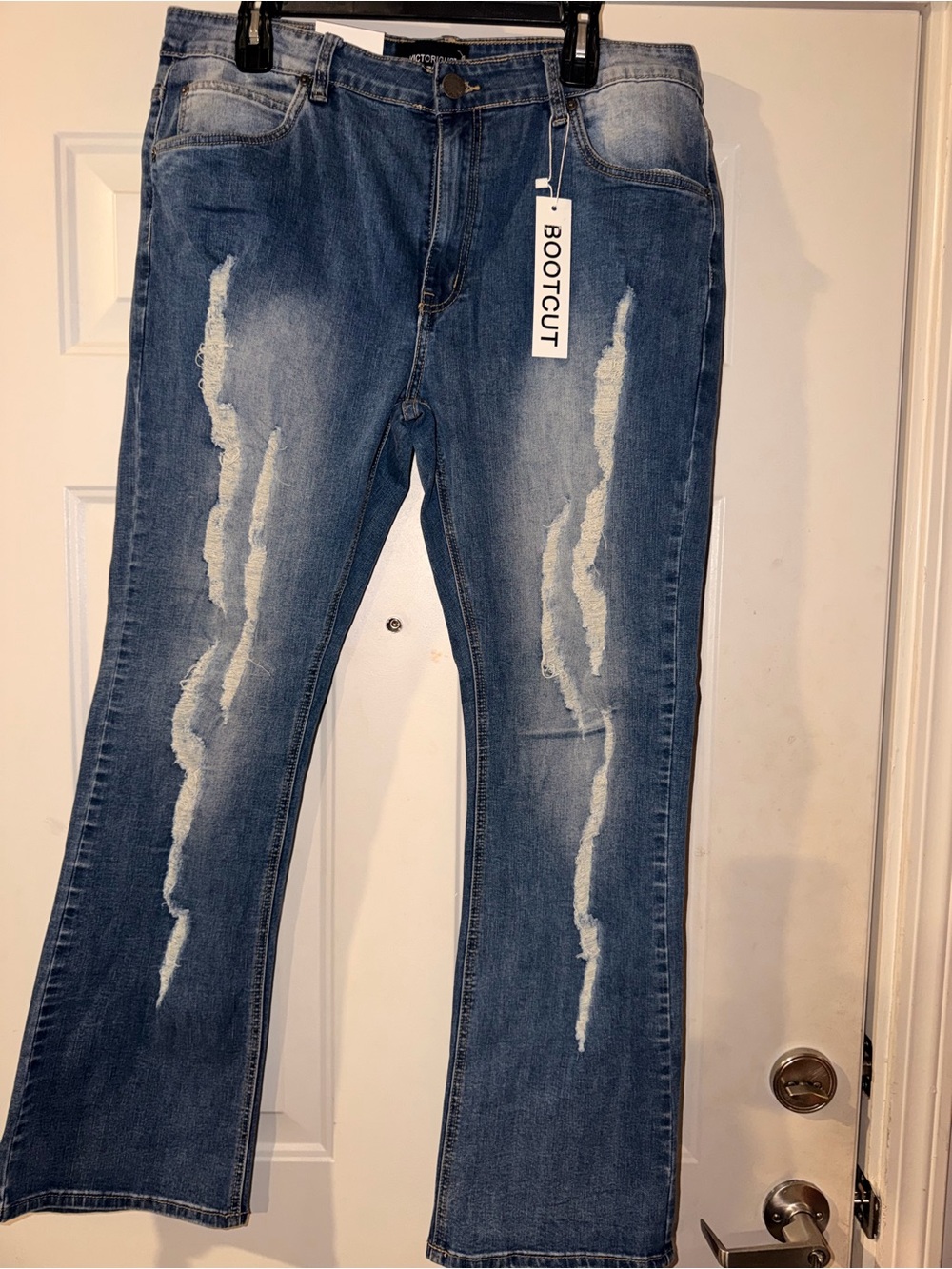 Classic Blue Bootcut Men Jeans